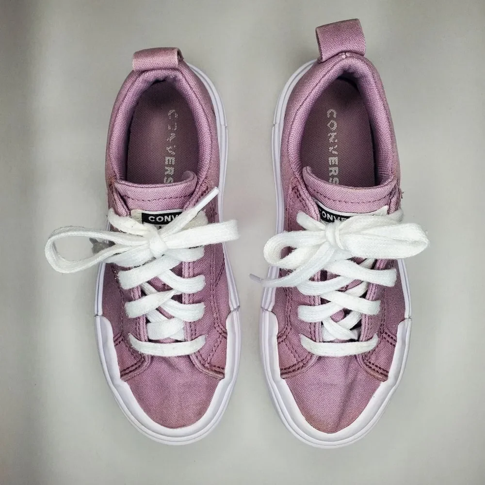 Converse Pink Youth Chuck Taylor Cruise Ox Trainers Size 2 Youth